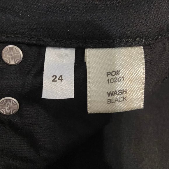 Reformation Harper High Rise Skinny Black Jeans - Picture 4 of 4